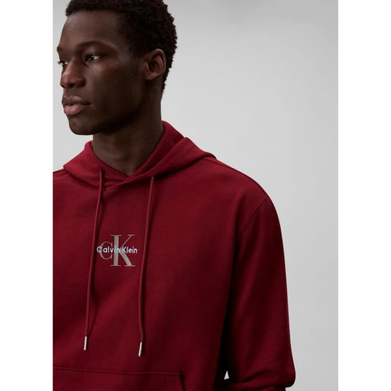 Calvin Klein Ανδρικό φούτερ Cotton Terry Monogram Hoodie